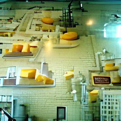 Cheese factory downtown