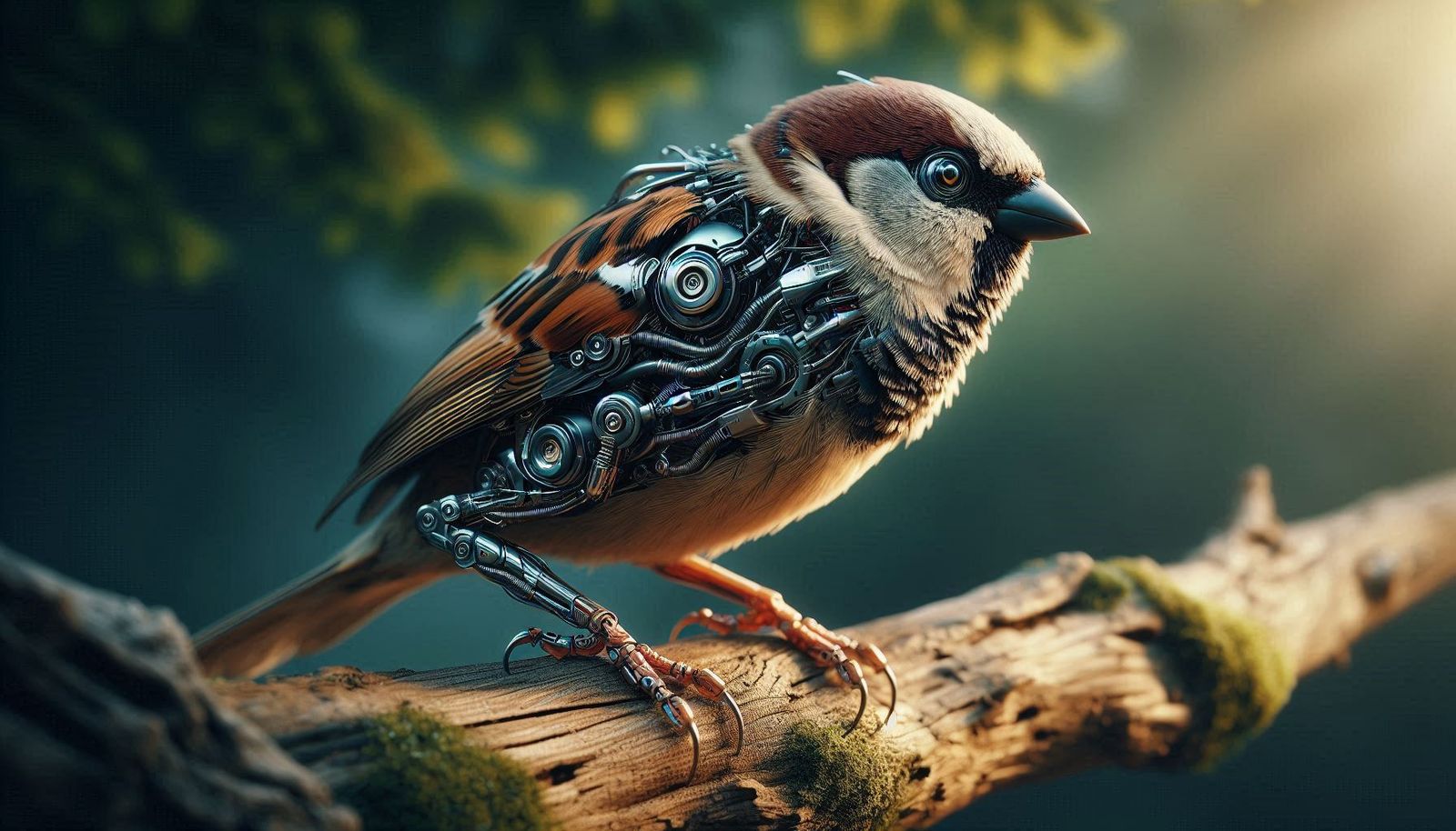 Cybernetic Sparrow (16:9)