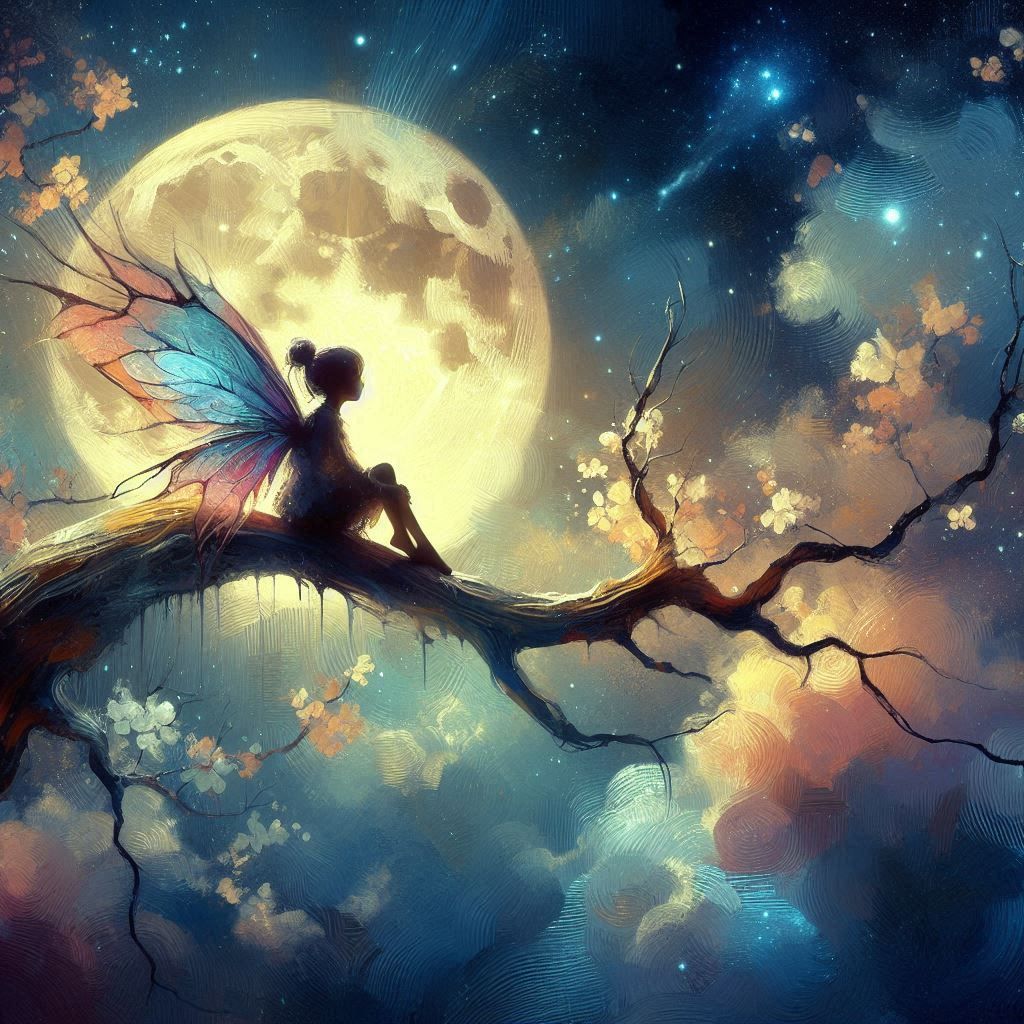 Alone in the silent night