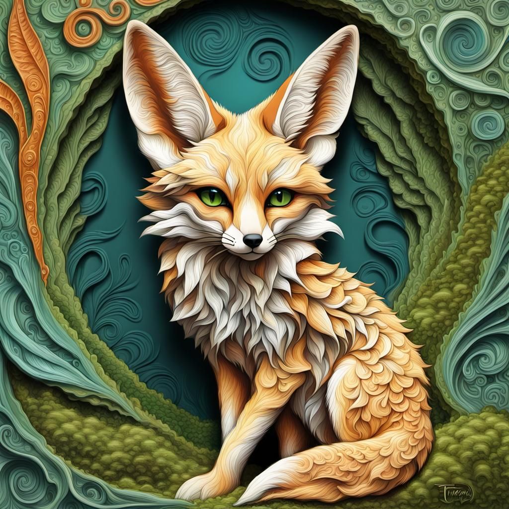 fennec fox - AI Generated Artwork - NightCafe Creator