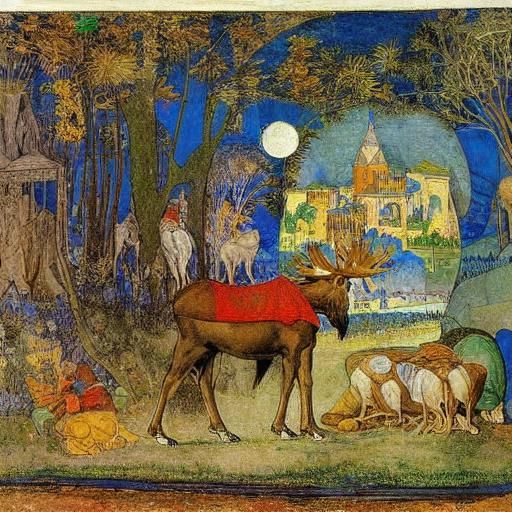 Moose the Alchemist
Alchemy by Mikhail Vrubel and Filippo Li...