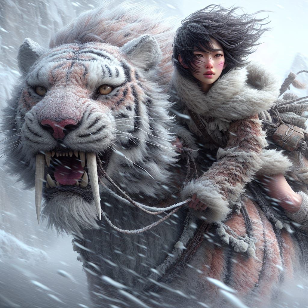 sabertooth  by @Dahut