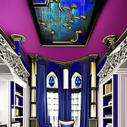 Ethereal Gothic Home Library AI Generated Artwork NightCafe Creator   VVnjVBl0lL4kmcduusXy  1  Z8fe4 