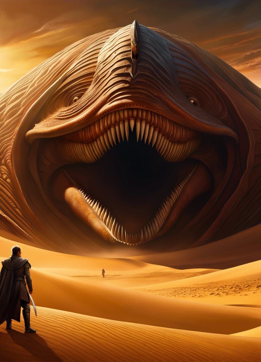 Alternate DUNE Visualisation - AI Generated Artwork - NightCafe Creator