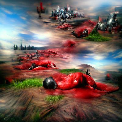 Aftermath of battle