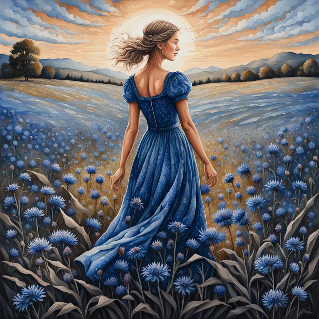 I Love Cornflowers