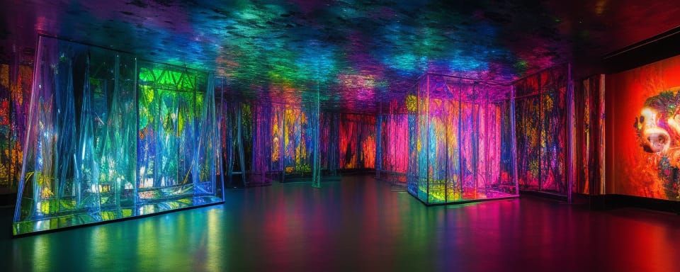 Art Museum of Lights os Everything - Strange multidimensiona...