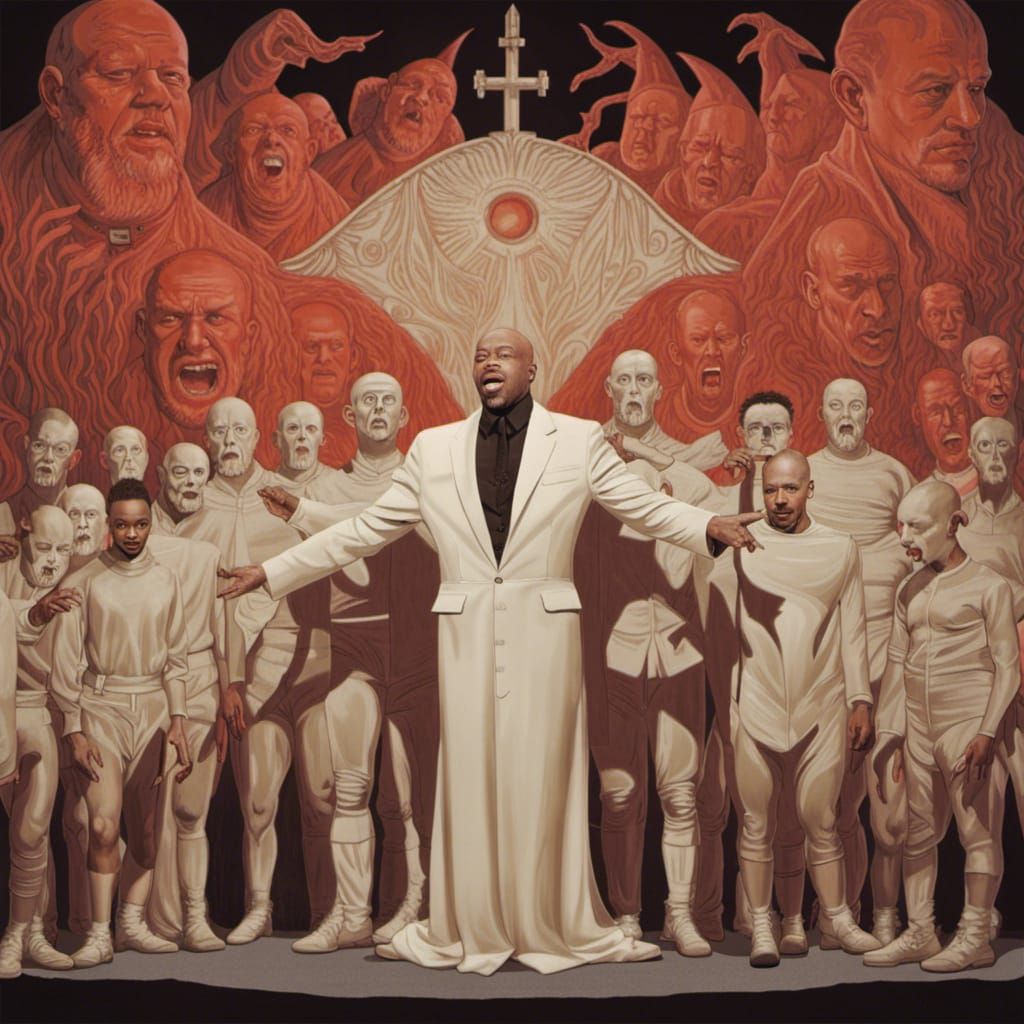 A Priest and his army