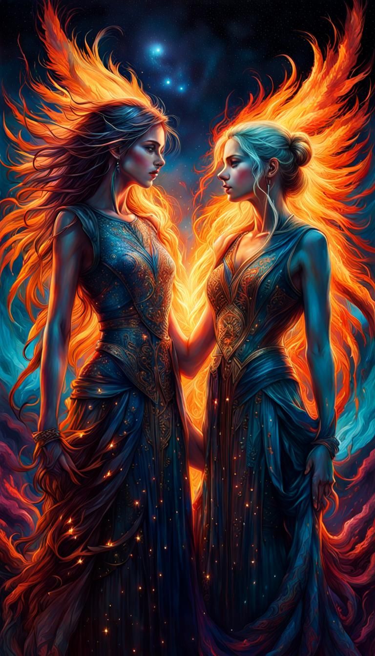 The hot vibes of the night