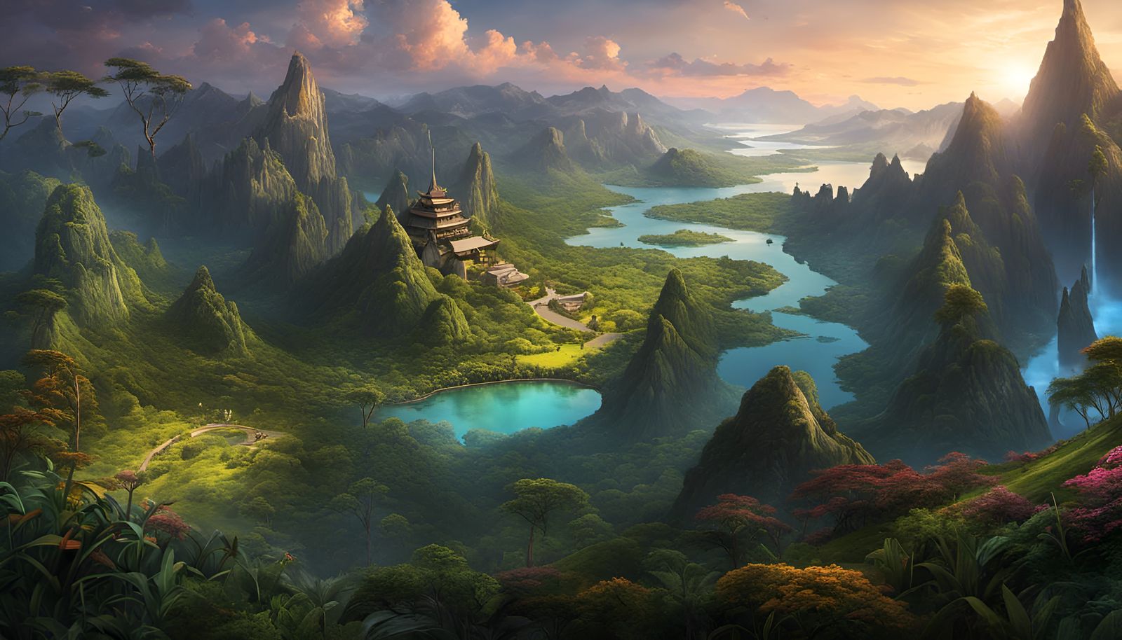 The Lost Monk Mountains