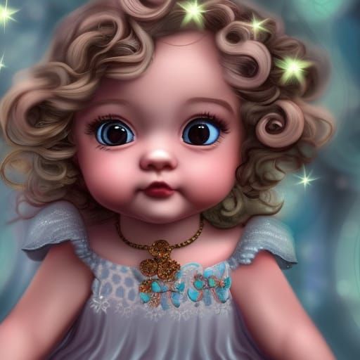 The Cutest Sweetest, Detailed Baby in a Stunningly Beautiful...
