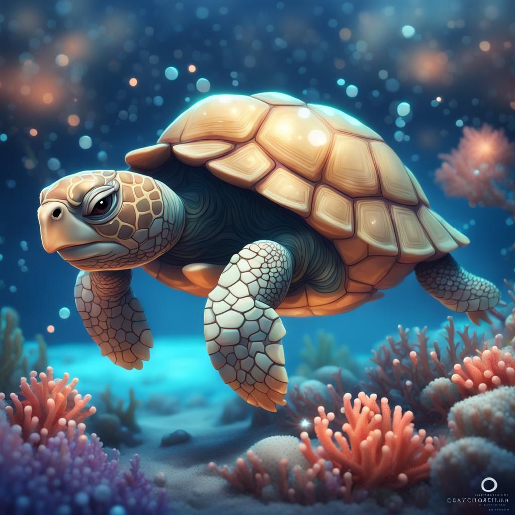 Turtle - AI Generated Artwork - NightCafe Creator