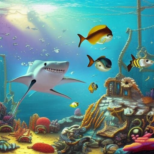 close-up on the ocean