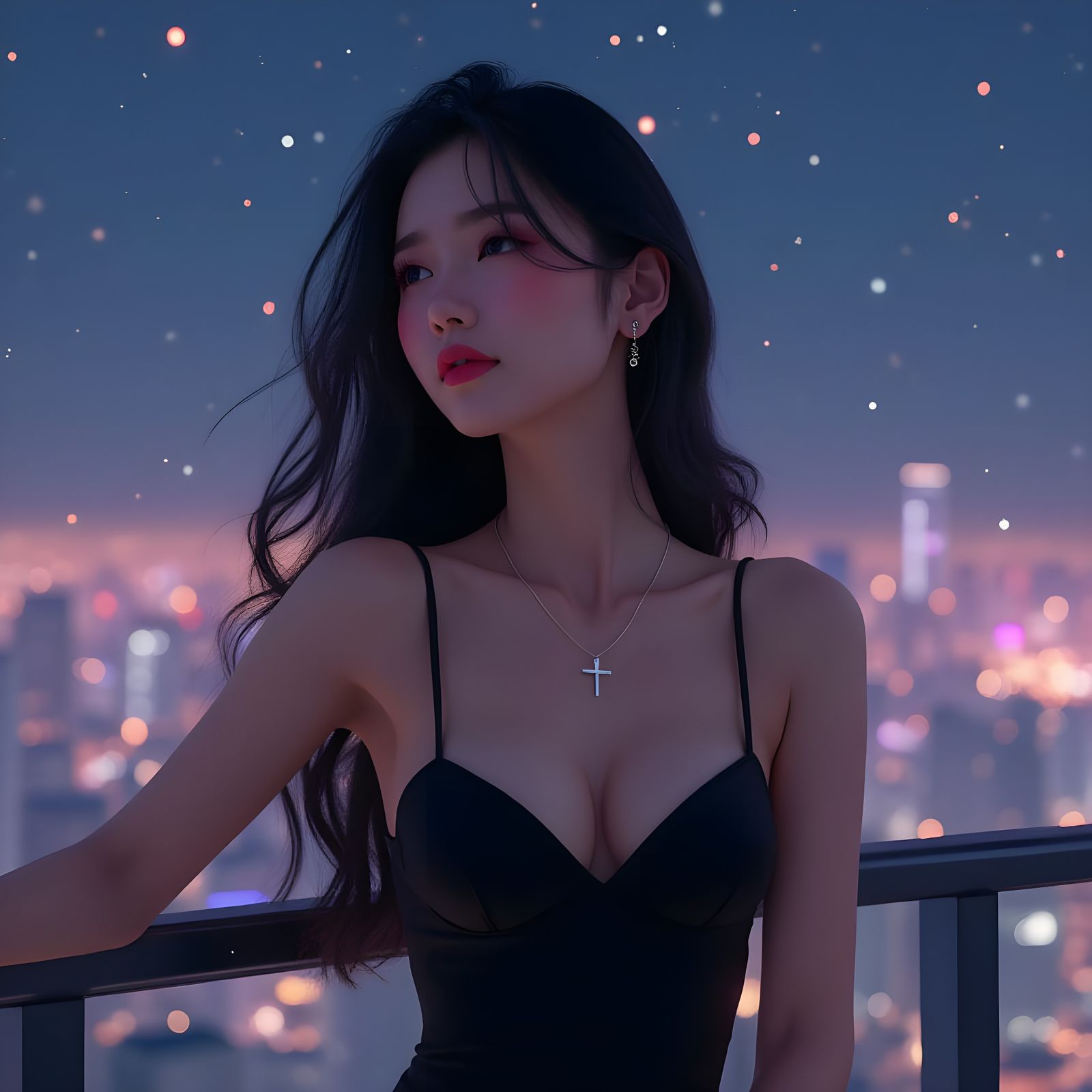 Faltering under your gaze