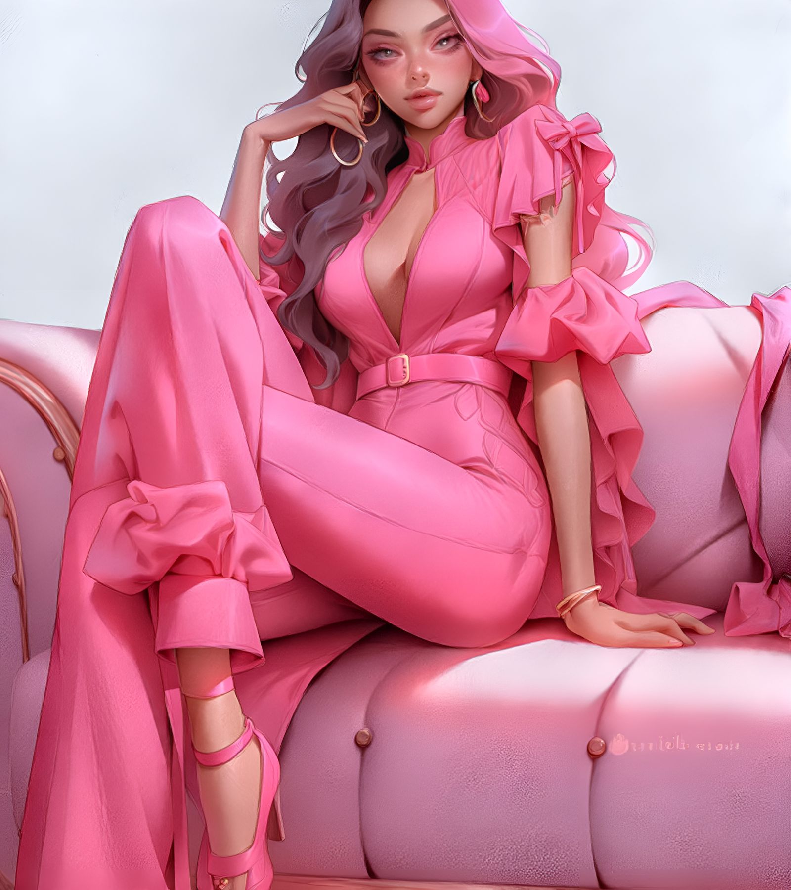 Midjourney: Pinkedy Pink Pink Pink