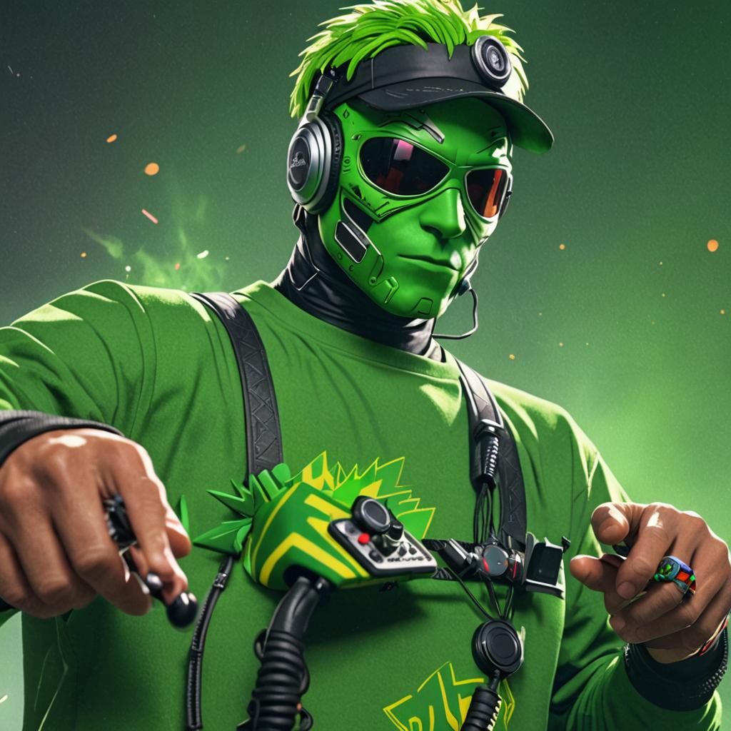 1St iLL Born - The Green Man DJ from o-Town FLoridA.