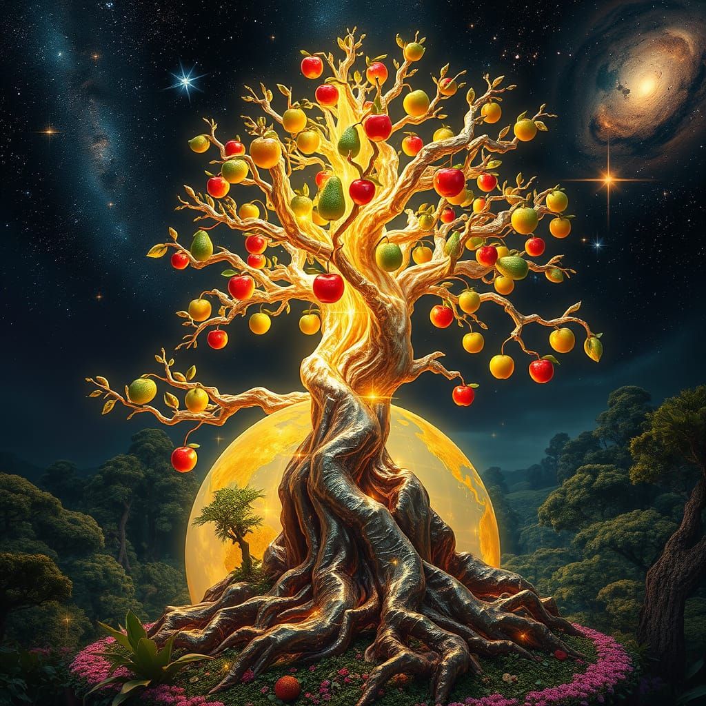 Cosmic Tree of Life  by @Lyguo