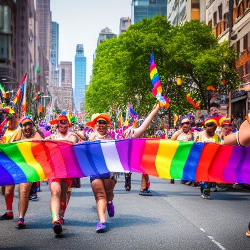 Gay pride parade