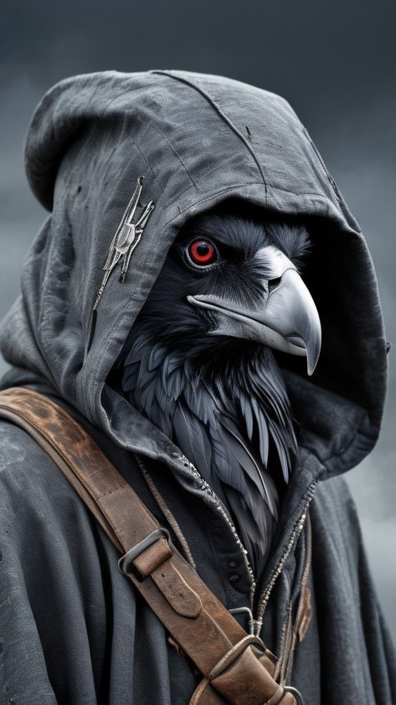 Raven monk