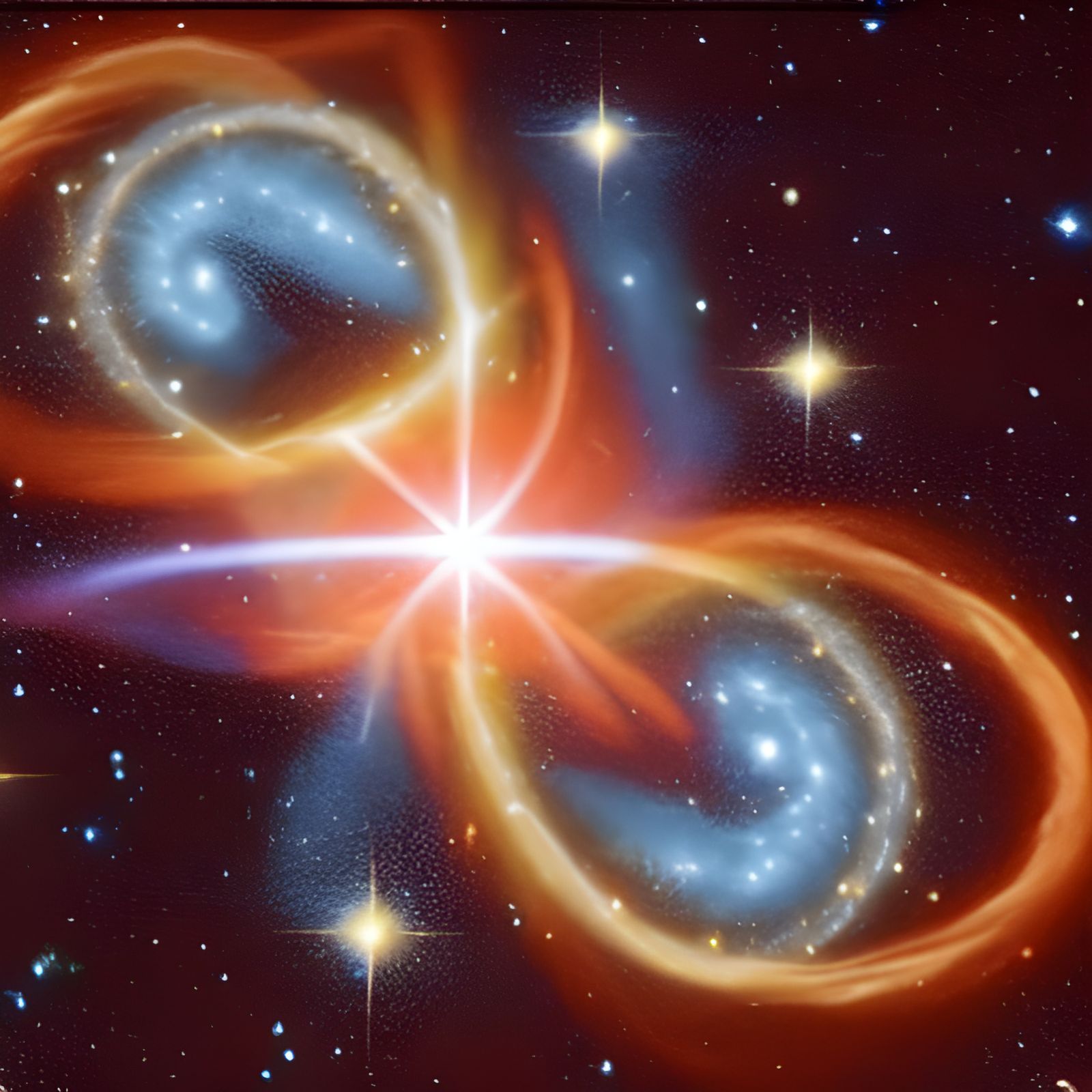 A quasar battle commences!