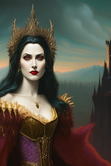 Queen of the Night  by @Darth_Ennui