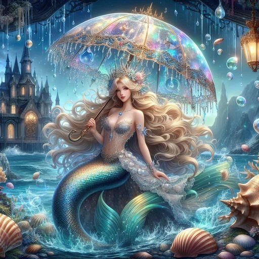 Underwater princess