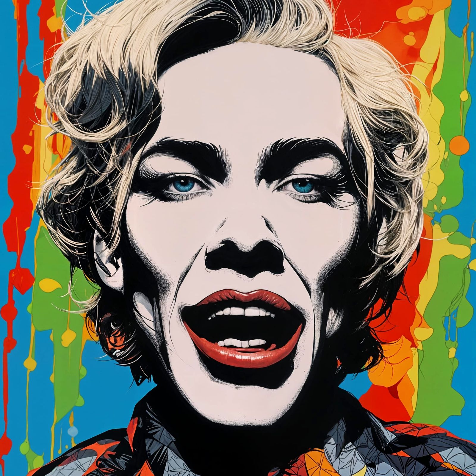 Robert Mapplethorpe: Warhol treatment +
