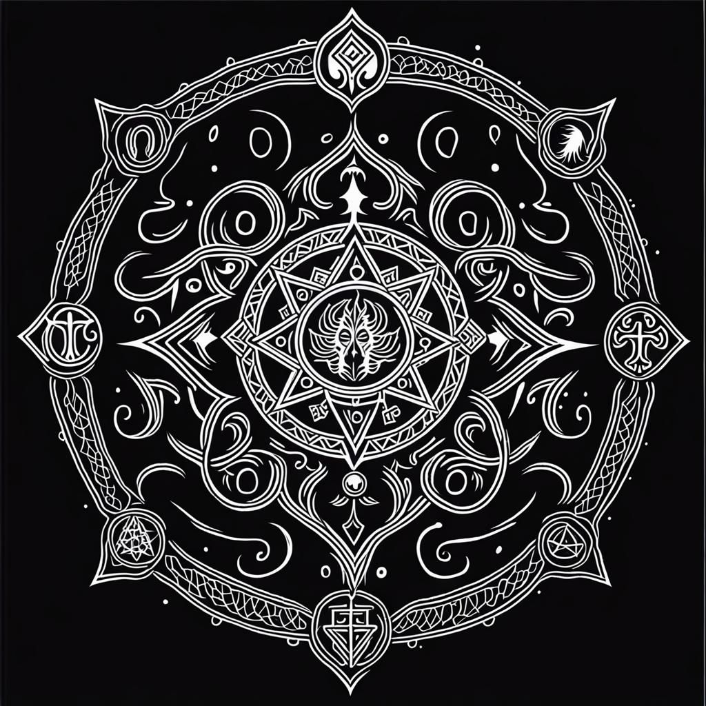 Beauty Sigil Symbol Design Eldritch Occult Horror Beautiful Ethereal 