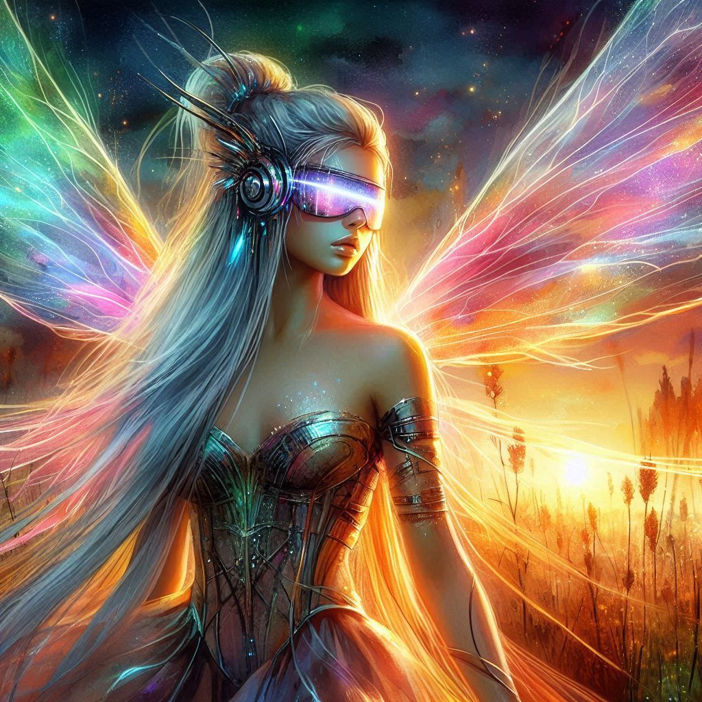 Cyberpunk Faerie