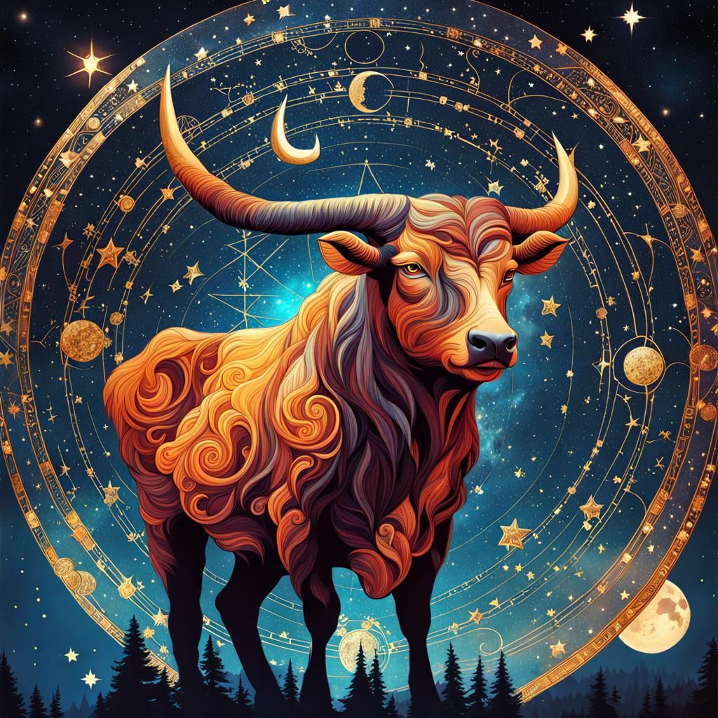 Taurus - AI Generated Artwork - NightCafe Creator