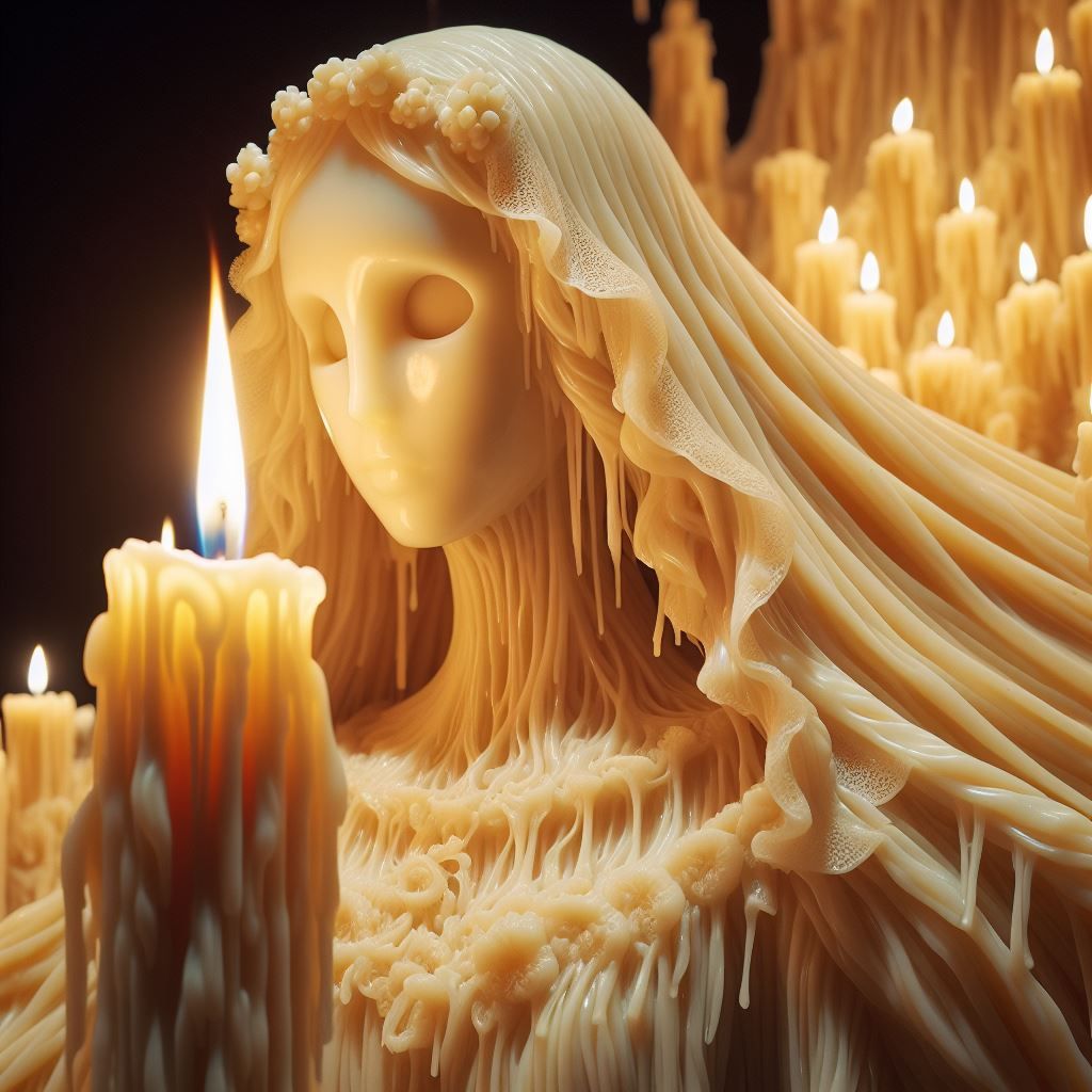Ghost Bride Candle