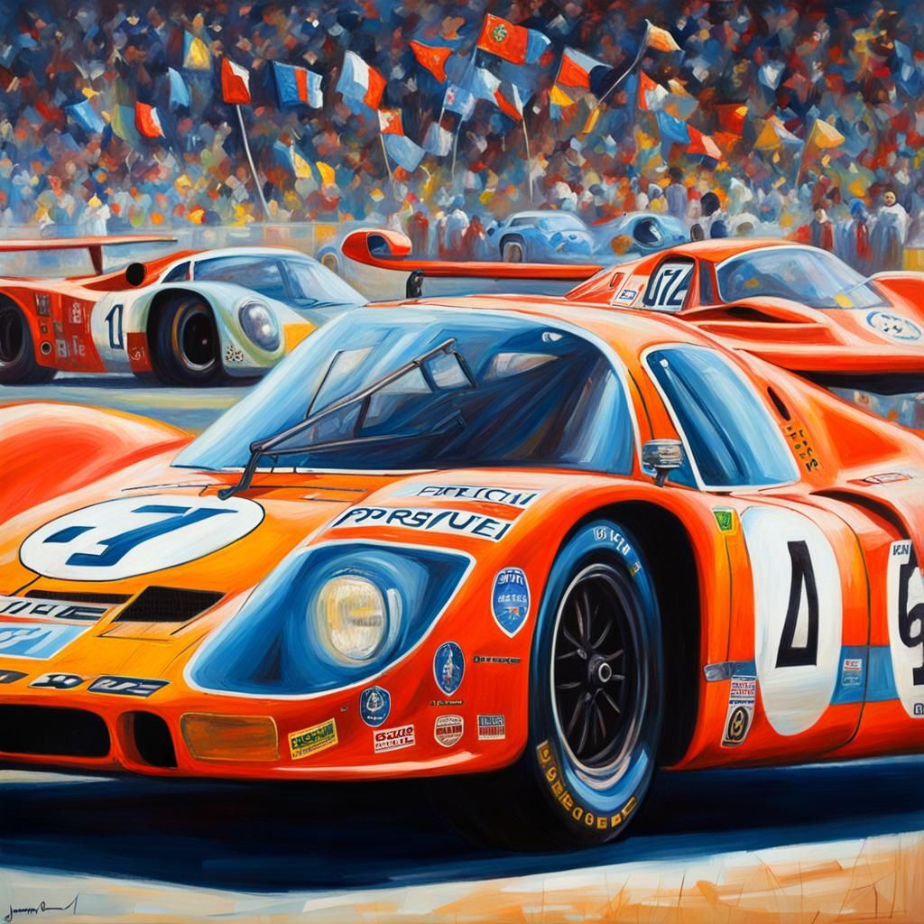 Porsche 917 at the 24 Hour LeMans