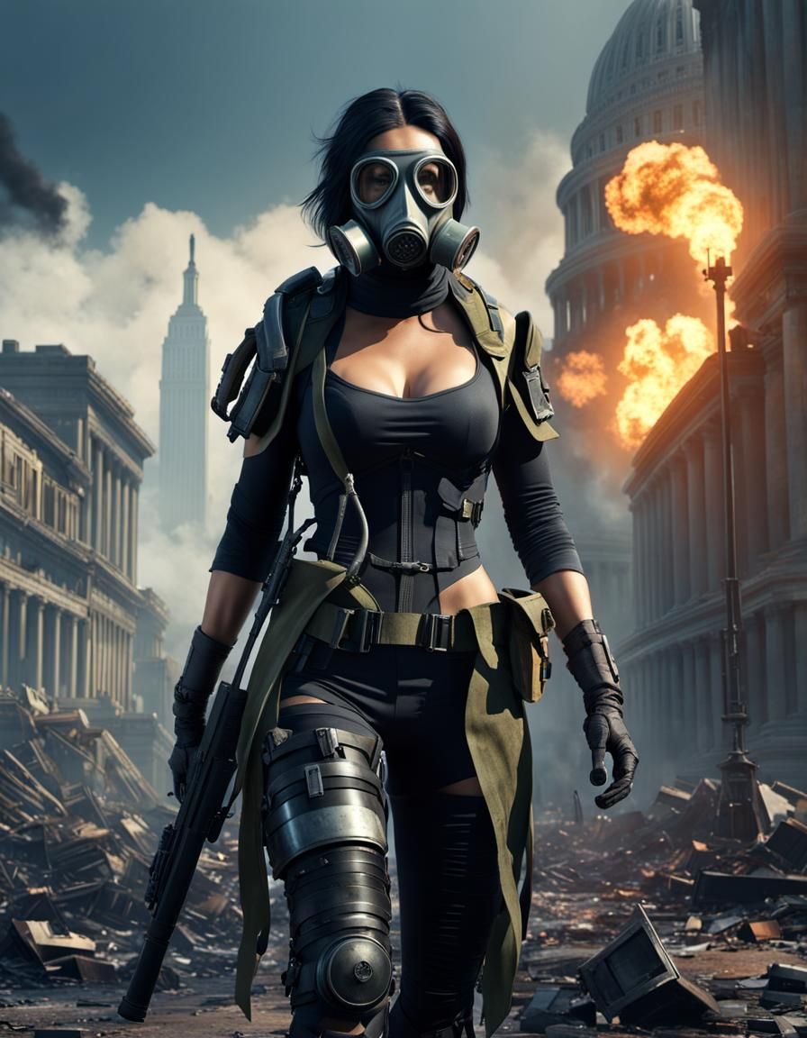 Post-apocalyptic wasteland