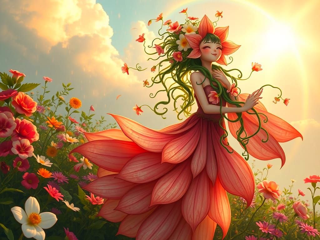 Sunshine Sweet pea  by @Goosie Girl 