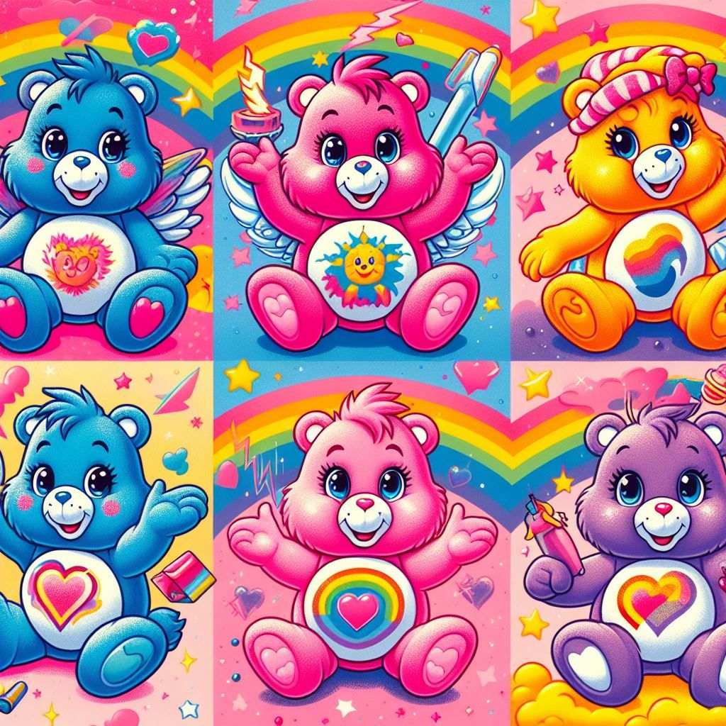 Care Bears created by Lisa Frank