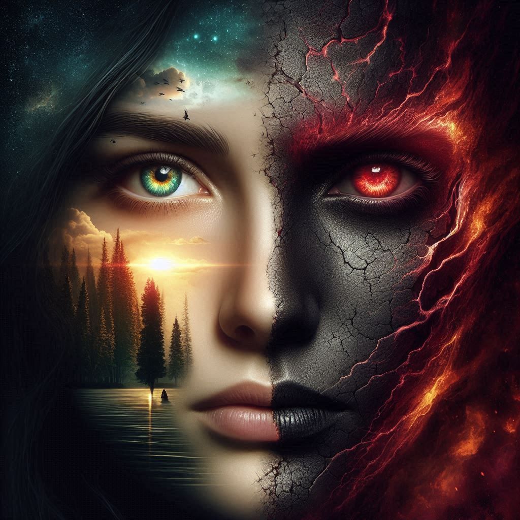 Woman's face