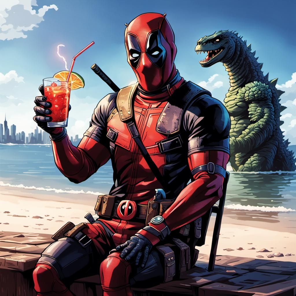 Deadpool's vacation - and all the world should just wait  by @InfernalMonitor