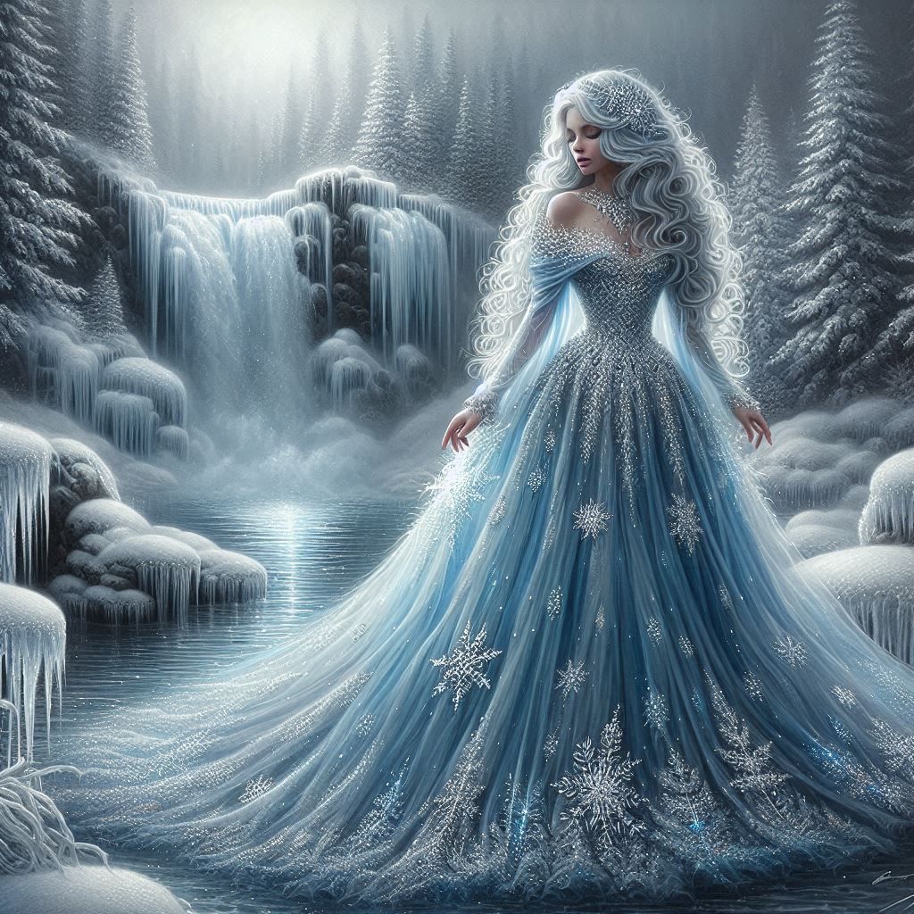 Beautiful Snow Queen
