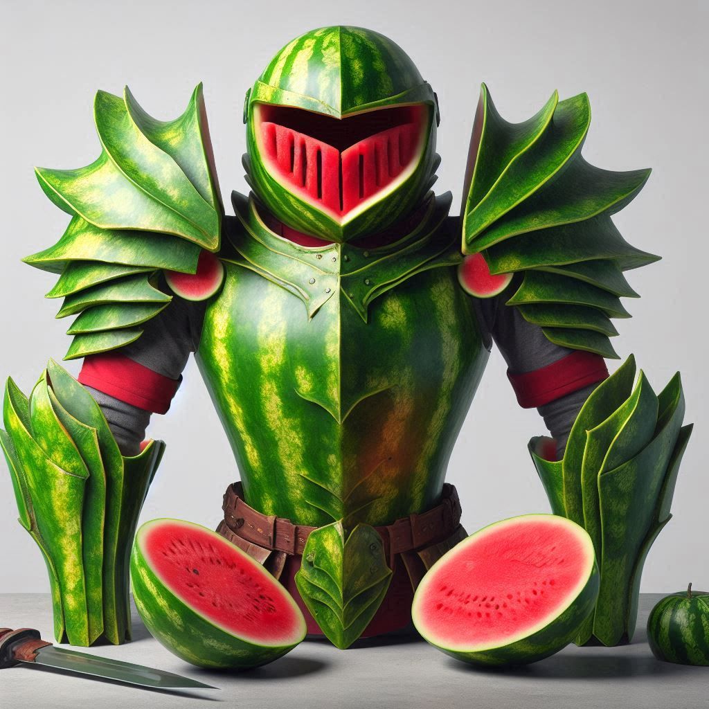 Gourd challenge: Watermelon armor
