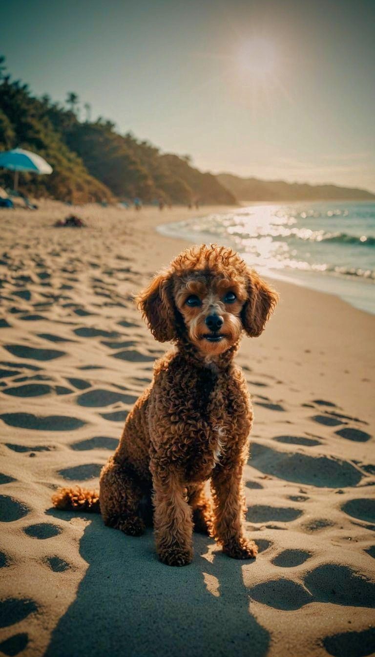 Beach dog