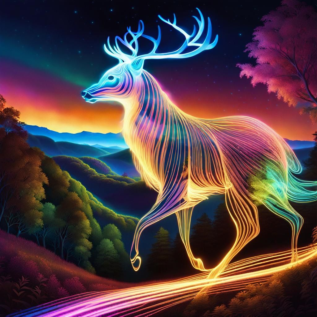 The elk of light
