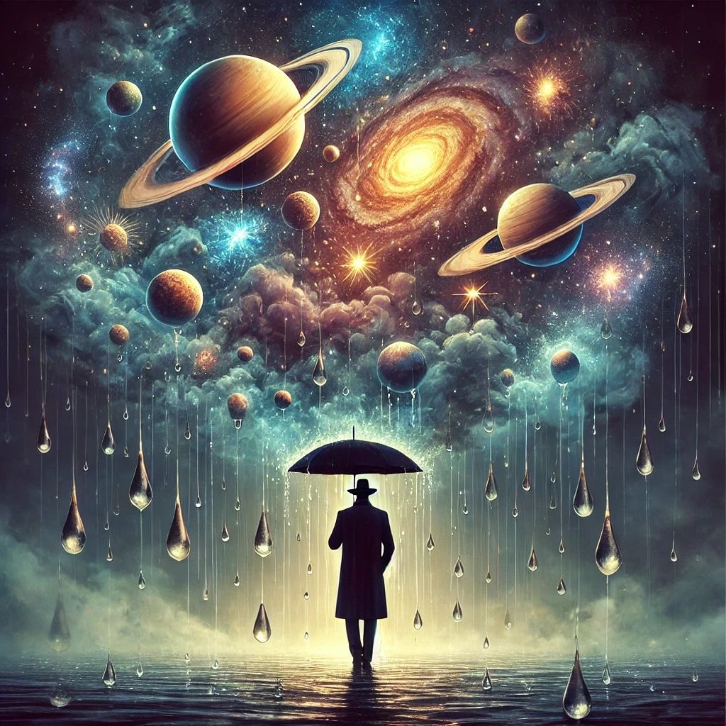 Cosmic Rainfall