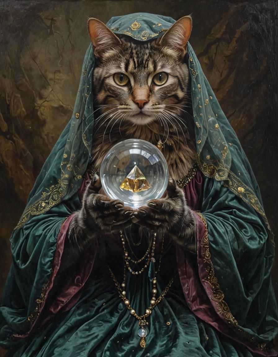 Mystic Mog  by @cyan