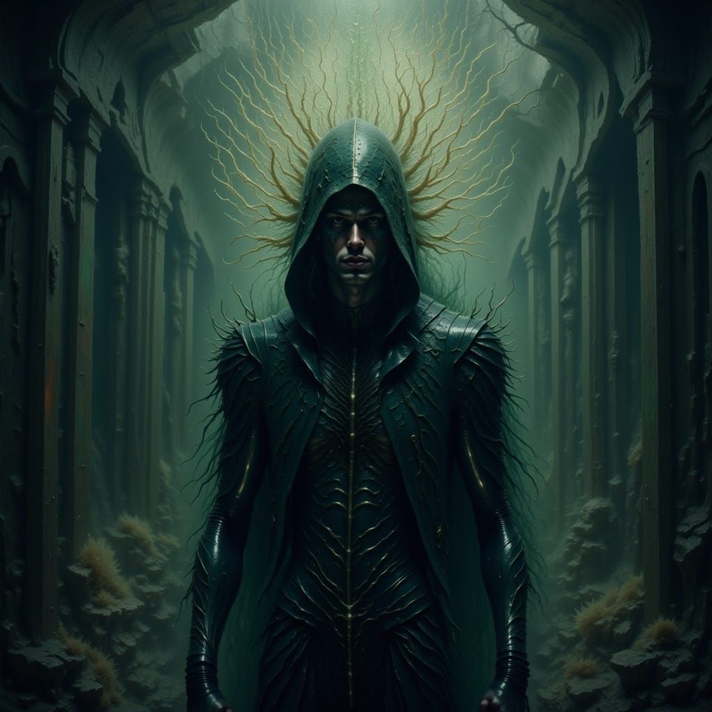 Who am i? <lora:Organic Armor V1:1.0> 