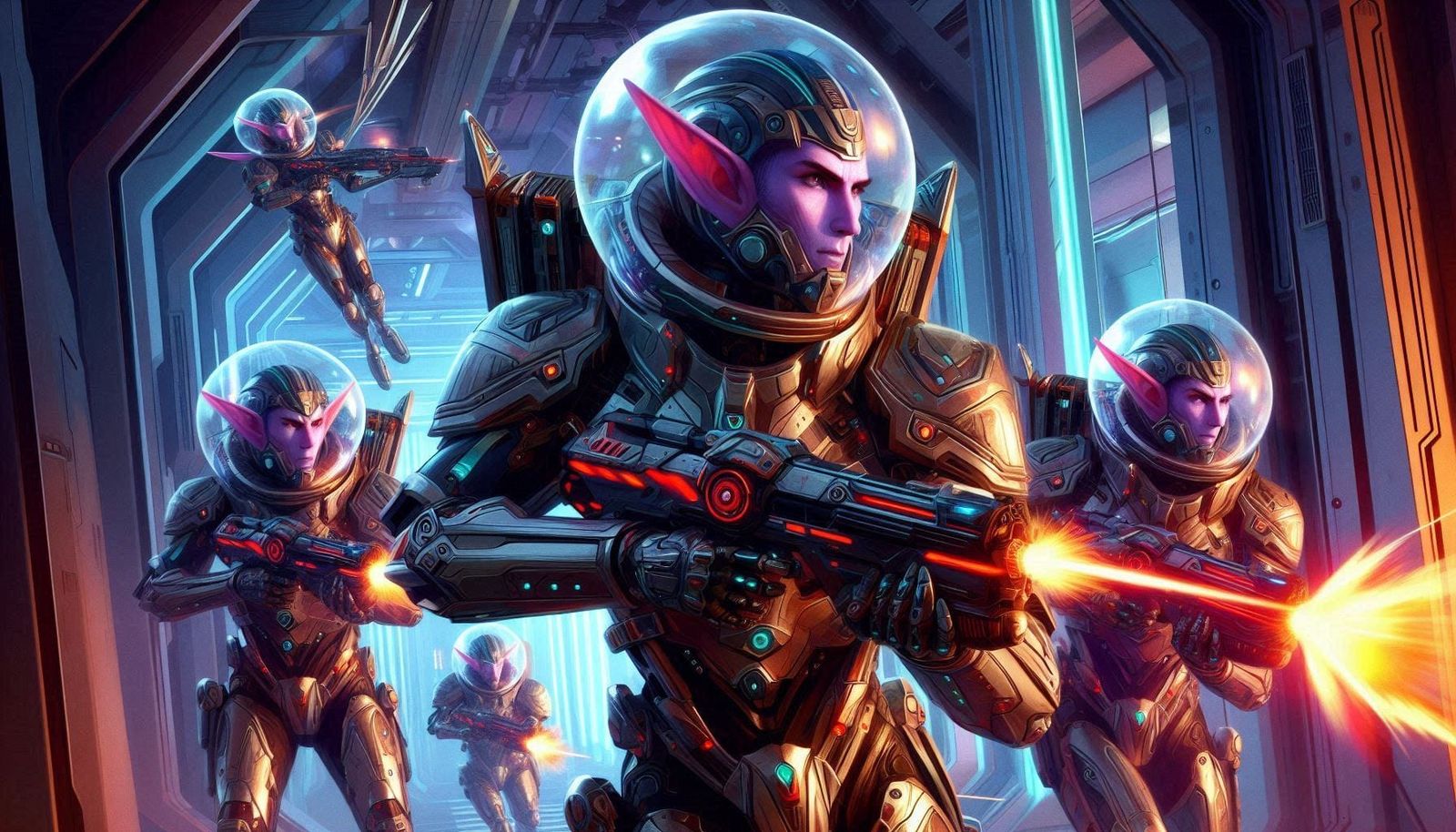 Dark Elf Infiltration Team