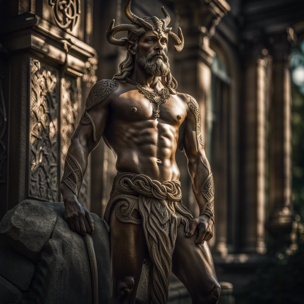 Horned God - AI Generated Artwork - NightCafe Creator