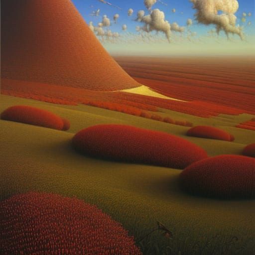 Paprika plains AI Generated Artwork NightCafe Creator