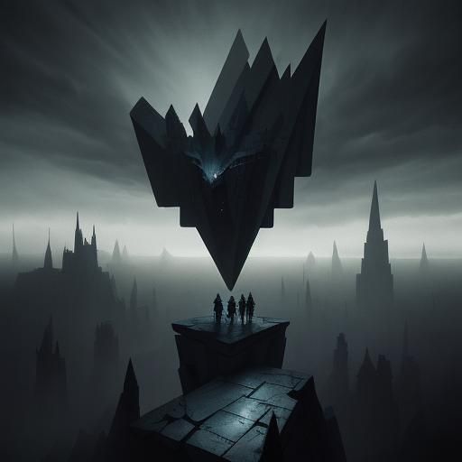 Cubist Minimalist by James Gurney Gerald Brom Zdzisław Beksi...