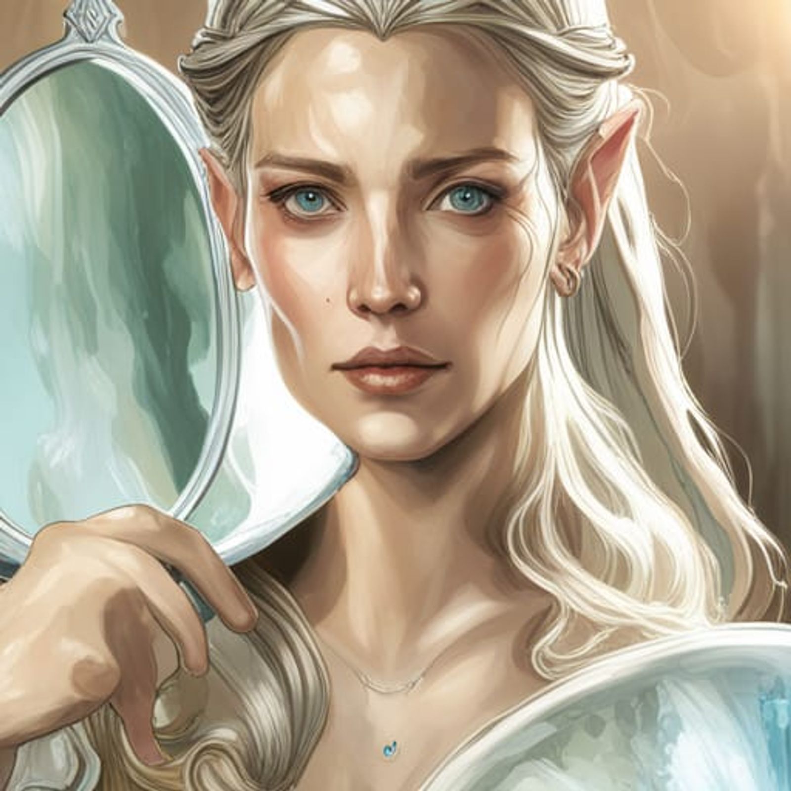 Lady Galadriel Ai Generated Artwork Nightcafe Creator 3007