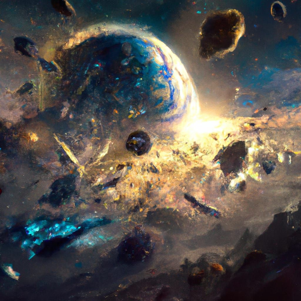 Implosion - AI Generated Artwork - NightCafe Creator